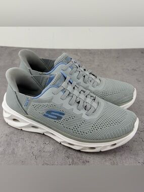 Skechers Women's Slip On Hands Free Swift Fit Shoes - SIZE 7 Gray